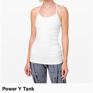 lululemon power Y tank